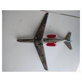 Vintage Tin Boeing 747 Plane