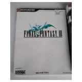 (2) Final Fantasy Game Guides (III & XII)