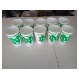 (10) REA Fighting Sioux Plastic Cups