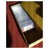 Box of 1986 Fleer Baseball Cards