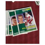 Box of 1991-92 Pinnacle Hockey Cards