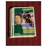 Box of 1991-92 Pinnacle Hockey Cards