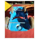 (3) Vintage Metal Toys - Mismatched Truck & (2) Trailers