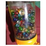 Vintage Lamp Globe Filled With Marbles