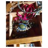 Jewelry Box With Misc Jewelry