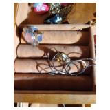 Jewelry Box With Misc Jewelry