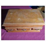 Jewelry Box With Misc Jewelry