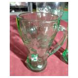 (3) Coke Glasses