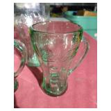(3) Coke Glasses