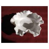 (4) Nice Vintage White Glass Dishes