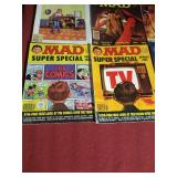 (10) Mad Magazines from the 70s and 80s
