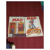 (10) Mad Magazines from the 70s and 80s