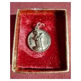 Sterling Silver St. Stephen Medal