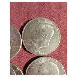 (4) Eisenhower Dollars