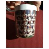 (3) Vintage Sports Themed Cups/Mugs