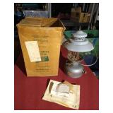 Vintage J.C. Higgins Gas Lamp With Box/Paperwork