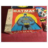 Batman Lot - Vintage Puzzle Game Etc