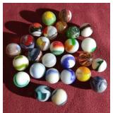 Vintage Marble Lot - Some Uranium Glass