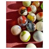 Vintage Marble Lot - Some Uranium Glass