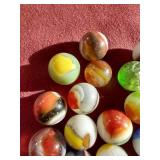 Vintage Marble Lot - Some Uranium Glass