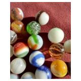 Vintage Marble Lot - Some Uranium Glass