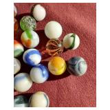 Vintage Marble Lot - Some Uranium Glass