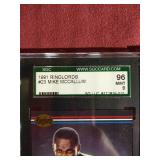 (2) Graded 1991 Boxing Cards