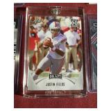 (9) Justin Fields Cards - Most Rookies