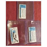 (3) 1980-81 Topps Basketball Singles - Maravich, Erving & Parish