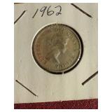 (2) Canadian Silver Quarters