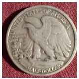 1945 Walking Liberty Half Dollar