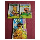 (3) Vintage DC 12c Comics