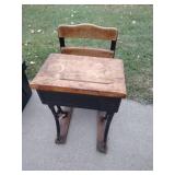 Vintage School Desk