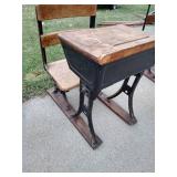 Vintage School Desk