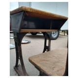 Vintage School Desk
