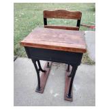 Vintage School Desk