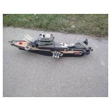 Large Vintage USS Battlewagon Plastic Ship