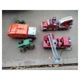 Lot of Several Plastic Toy Vehicles