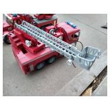 Lot of Several Plastic Toy Vehicles