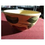 Vintage Watt Pottery Bowl - Marked Edinburg Farmers Elevator 1958