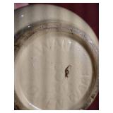 Vintage Watt Pottery Bowl - Marked Edinburg Farmers Elevator 1958