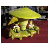 Vintage Asian Lamp - Very Cool!