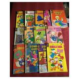 (13) Vintage Gold Key Donald Duck Comics
