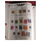 1968 Stamp Album With Early 1900s Stamps