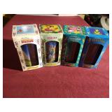 (4) Vintage Burger King Disney Cups