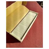 Box of 1984 Fleer Baseball Cards