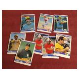 Box of 1984 Fleer Baseball Cards