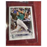 (9) Baseball Rookie Cards - Includes Cal Raleigh