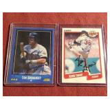 (2) In Person Minnesota Twins Autograph Cards