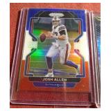 (3) Josh Allen Cards - Red/White/Blue Prizm Etc